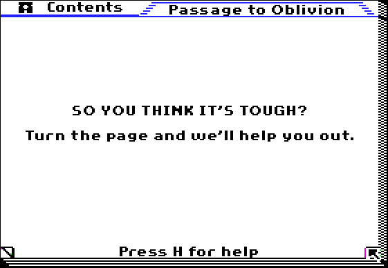 Dark Designs IV: Passage to Oblivion -4Hints1