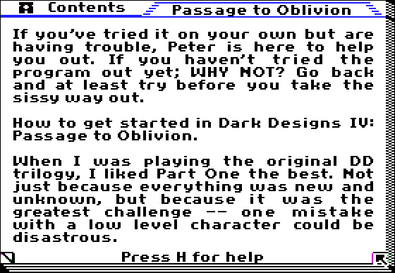 Dark Designs IV: Passage to Oblivion -4Hints2