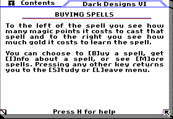 Dark Designs VI: Restoration -Buying Spells2