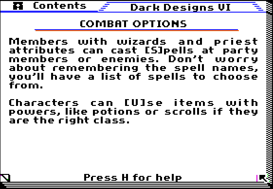 Dark Designs VI: Restoration -Combat2