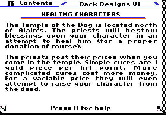 Dark Designs VI: Restoration -Healing Characters1