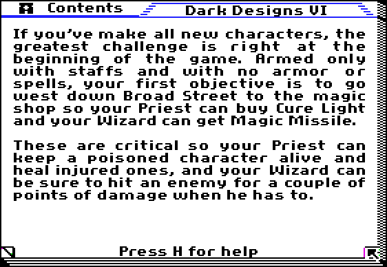 Dark Designs VI: Restoration -Hints1