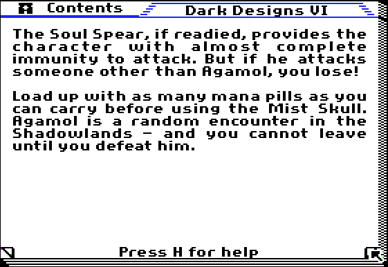 Dark Designs VI: Restoration -Hints12