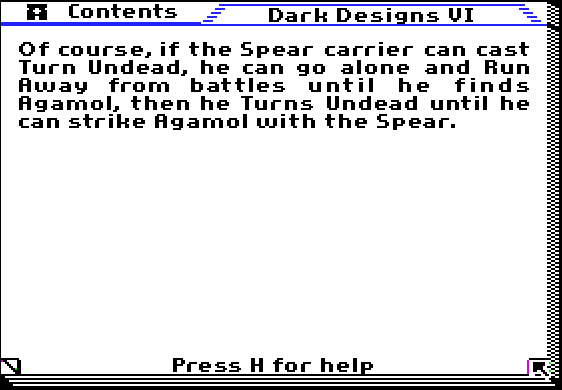 Dark Designs VI: Restoration -Hints13
