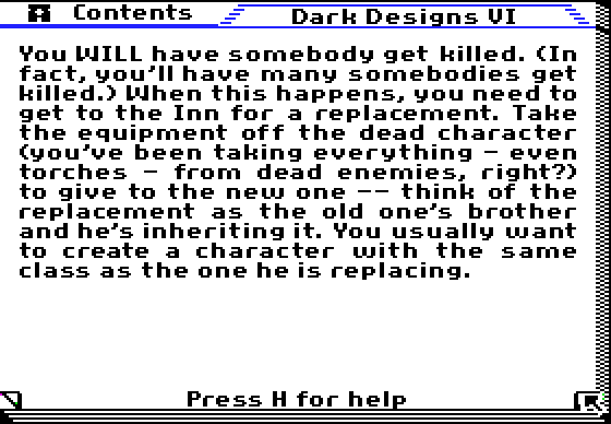 Dark Designs VI: Restoration -Hints3