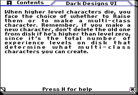 Dark Designs VI: Restoration -Hints6